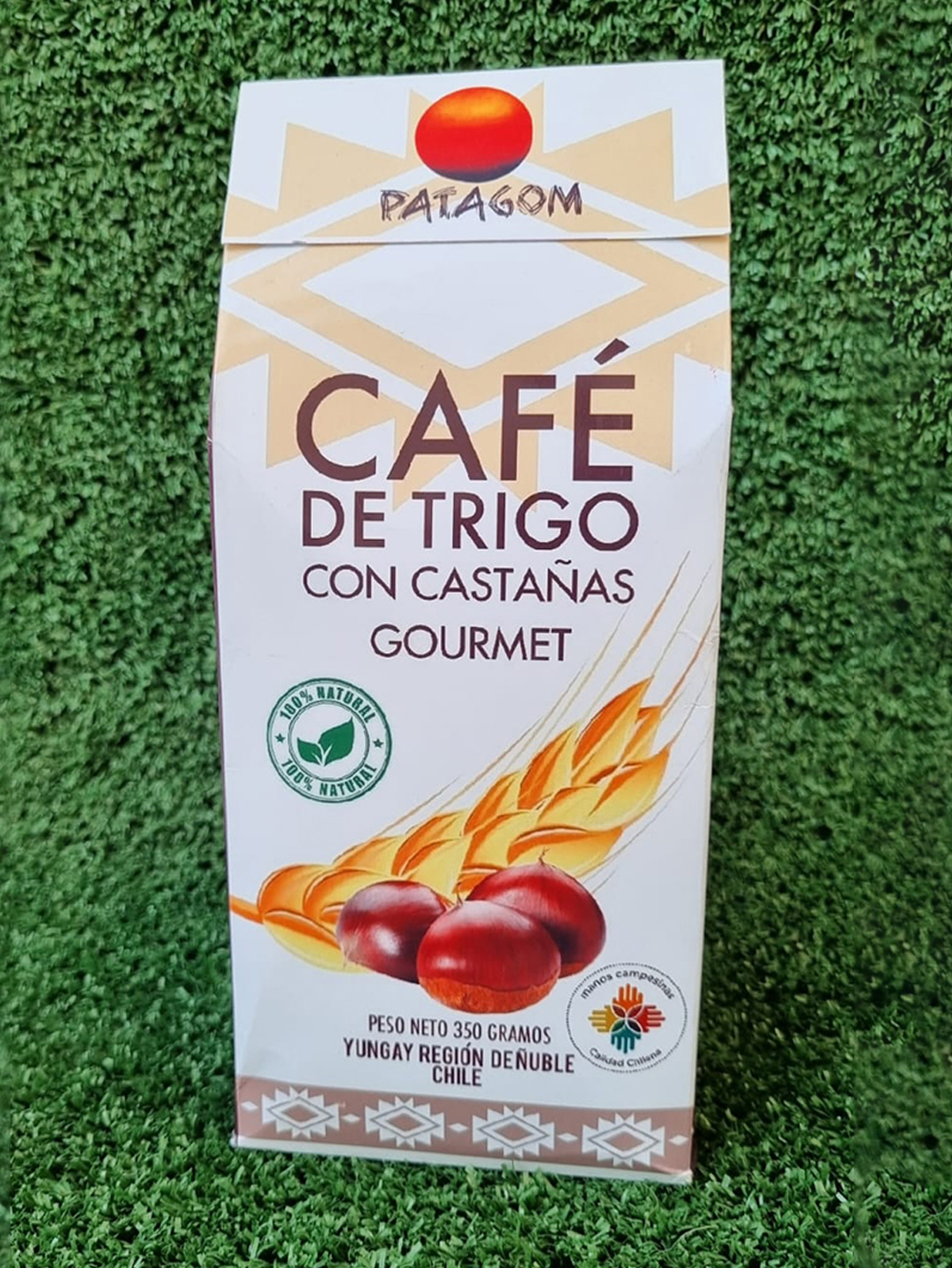 Café de trigo con castañas 350 grs.